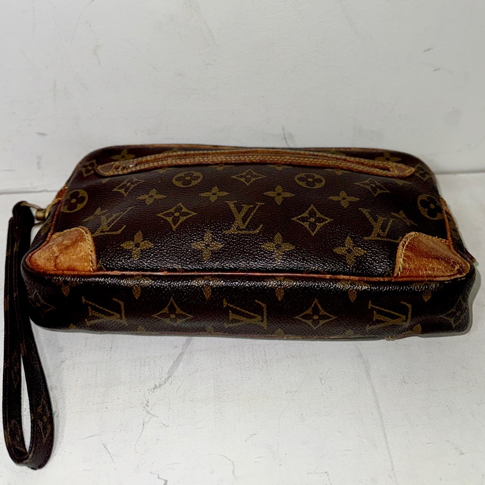 Auth Louis Vuitton wristlet clutch - Picture 10 of 11